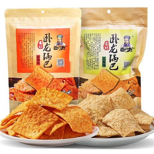 卧龙手工老灶小米花椒锅巴零食 老襄阳特产小吃休闲食品批发128g